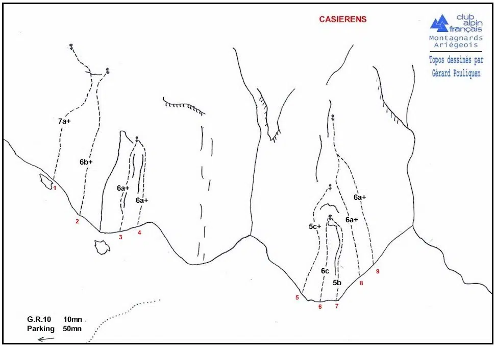topo escalade Casierens